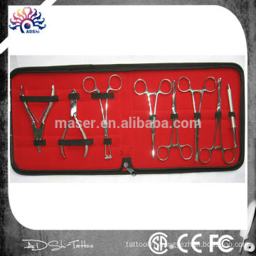 High quality body piercing tool set